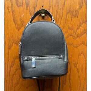 Girls Mini Black Backpack